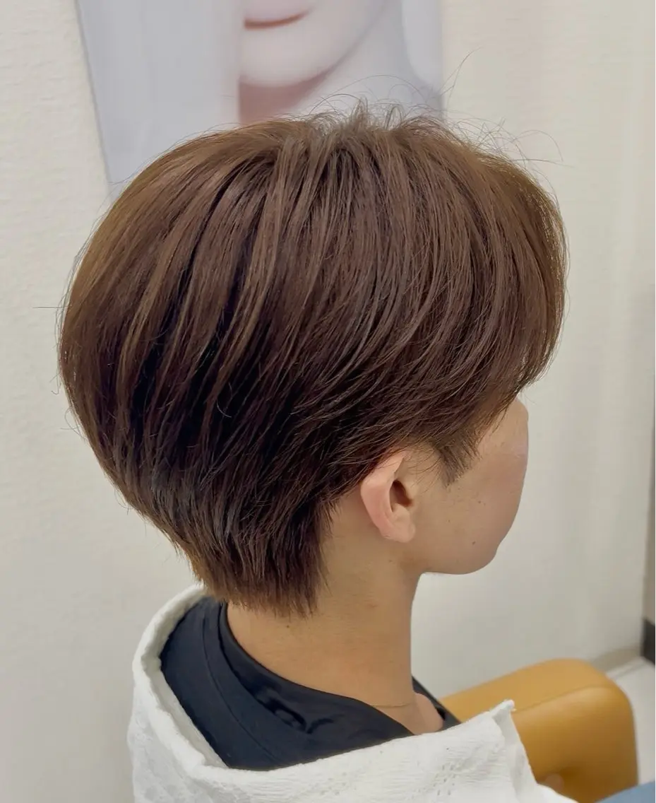ショート カラー 星加 理希のヘアスタイル