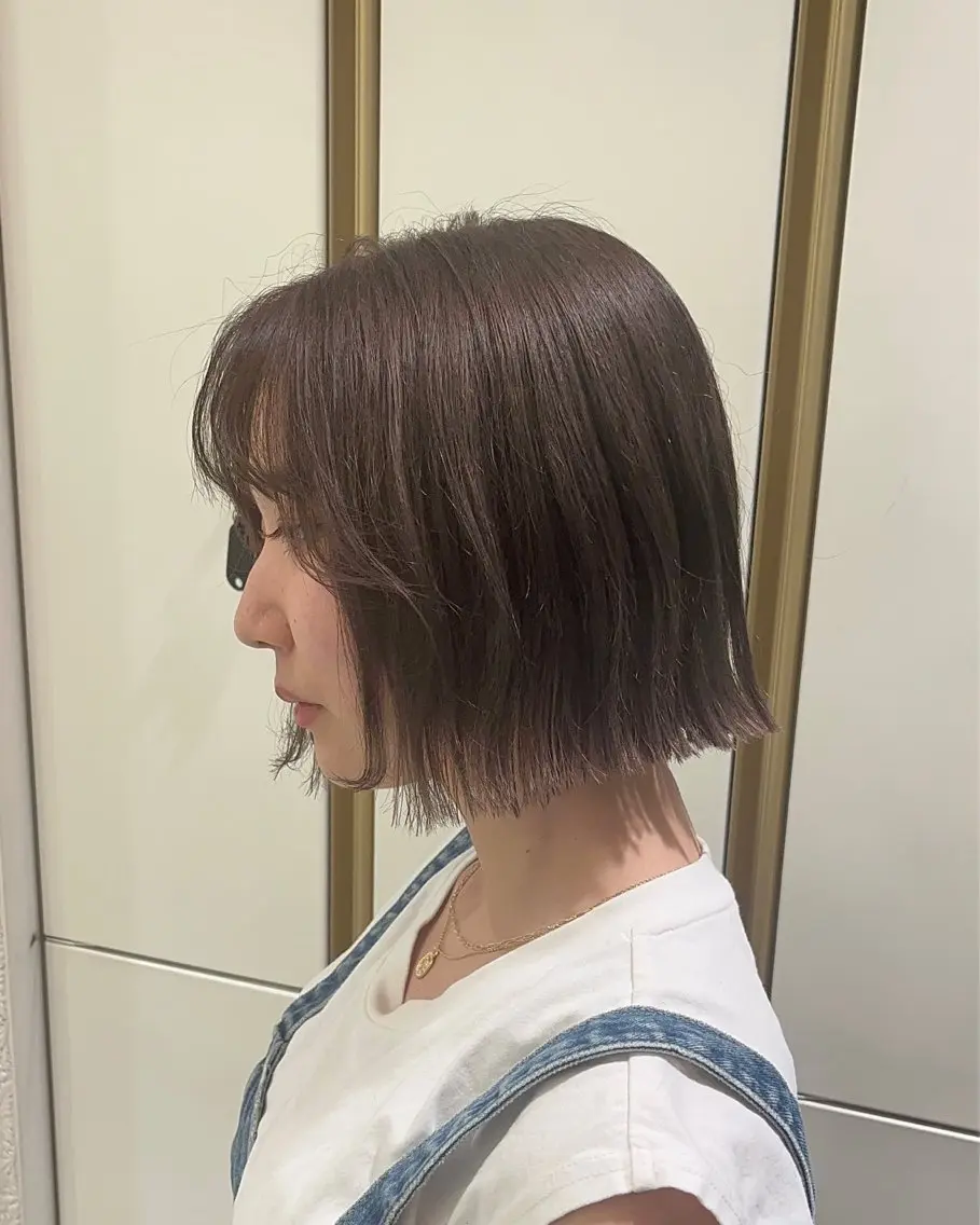 ショート カット ヘアカラー バレイヤージュ/ヘア アレンジ/shionのヘアスタイル