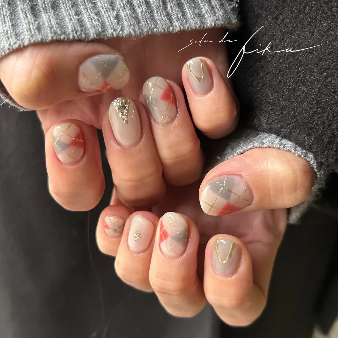 ネイル salon de fika【中崎町】のネイルデザイン