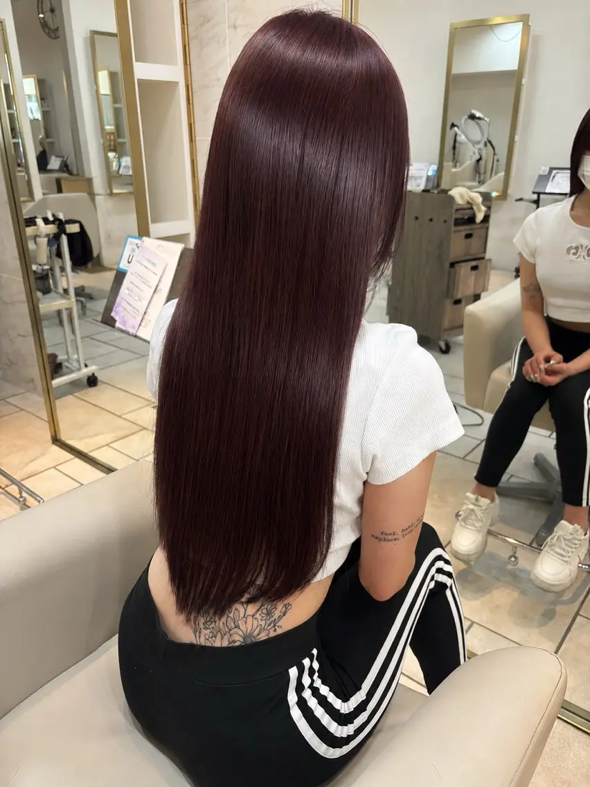 ロング カット ヘアカラー エクステ エクステ/ブリーチ 緑地公園店長浦岡のヘアスタイル