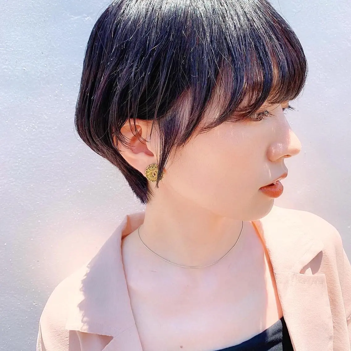 ショート カラー 中川 竜誠のヘアスタイル