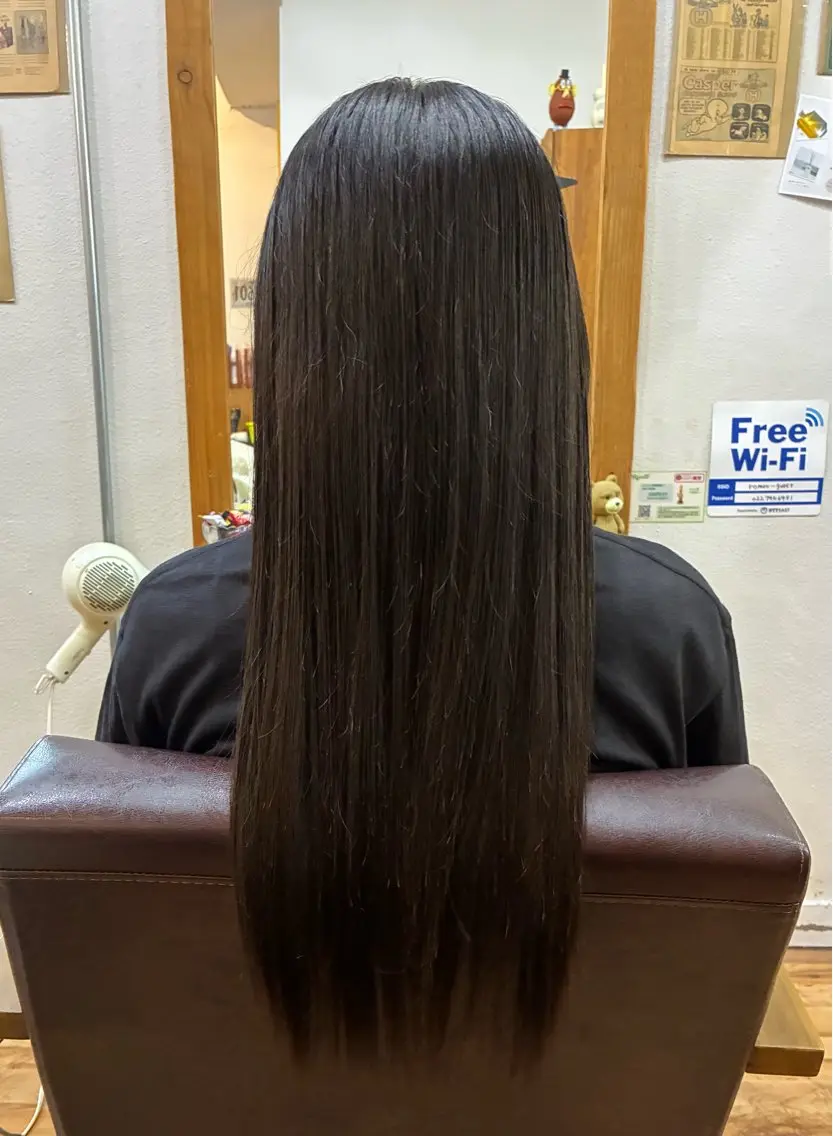 ロング カレン/メンテナンス カット0円のヘアスタイル