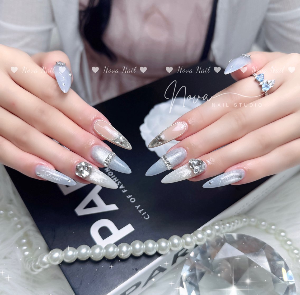 ネイル ハンドネイル ハンドケア Kitty Nail Novaのネイルデザイン