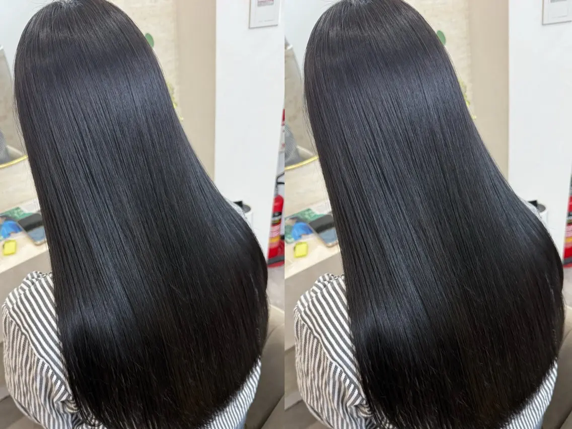 カット+髪質改善トリートメントの写真