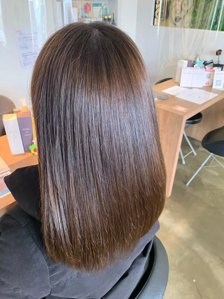 セミロング DOLCE HAIRのヘアスタイル