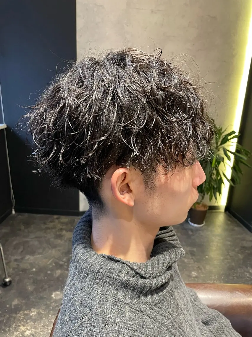パーマ メンズ メンズパーマ ツイストスパイラルパーマ スパイラルパーマ カット パーマ 💈メンズ職人 ルキト💈のヘアスタイル