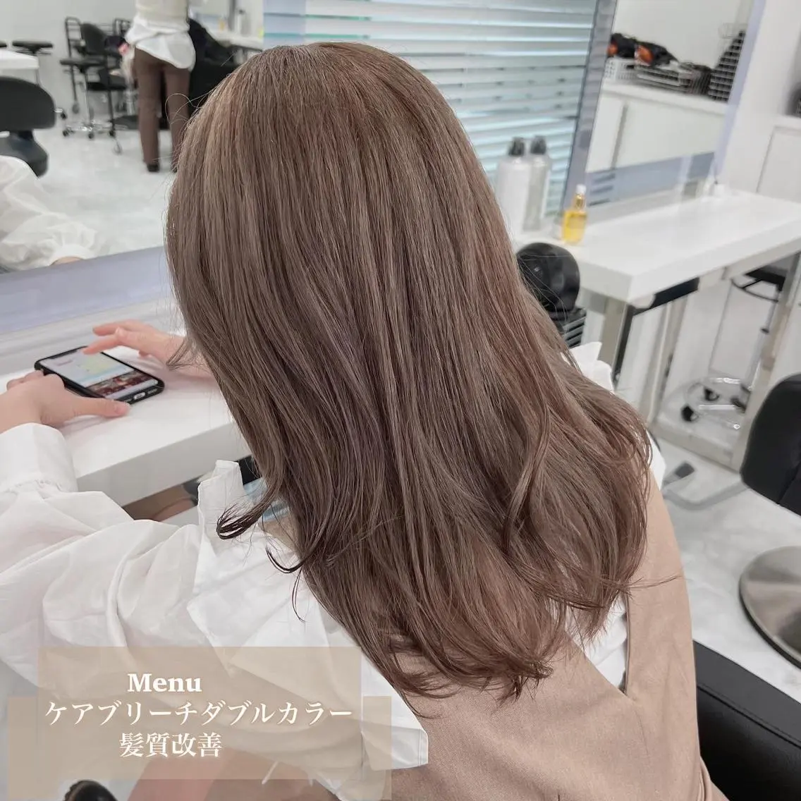 セミロング カラー パーマ ヘアアレンジ メンズ キッズ ネイル マツエク・マツパ アイブロウ ヘアカラー トリートメント ヘッドスパ ヘアセット 💕トレンドうる艶髪 💕TUNE銀座のヘアスタイル