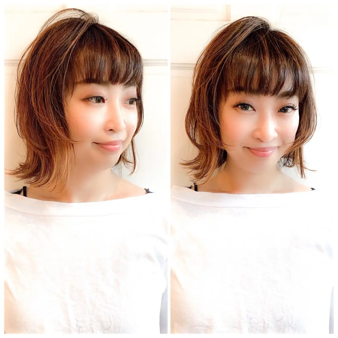 ショート カット ヘアカラー トリートメント ショート✨ボブ✨代表 新田見美仁のヘアスタイル
