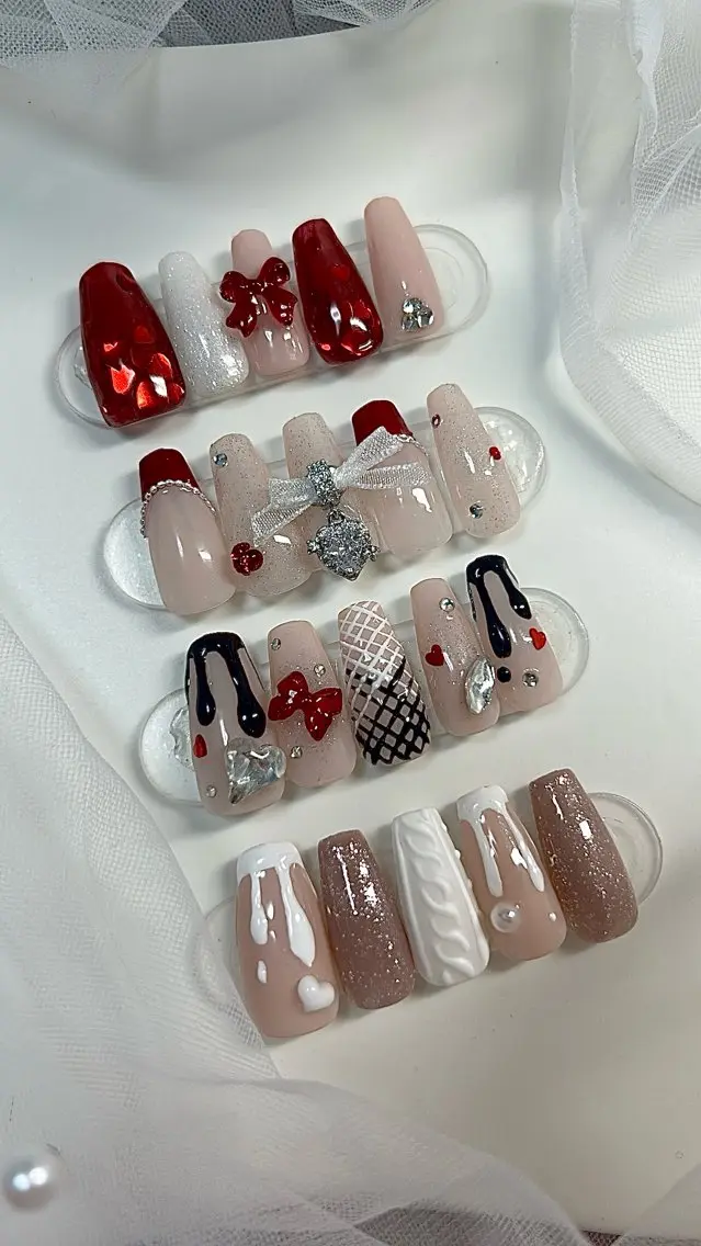 ネイル バレンタイン Hani nailのネイルデザイン