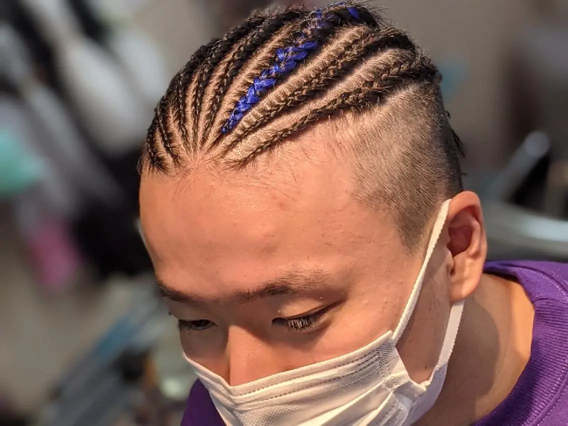 メンズ エクステ scamp ★のヘアスタイル