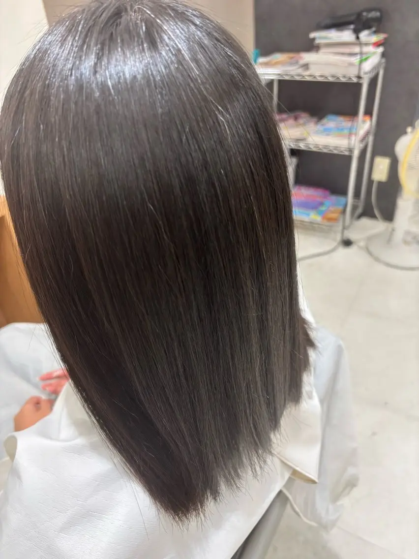 縮毛矯正＋トリートメント 20900→10000の写真
