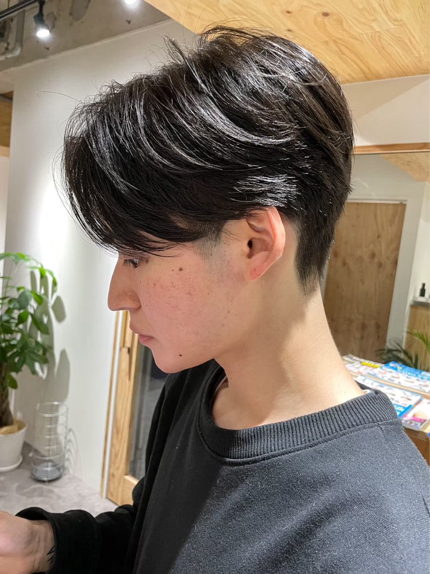 メンズ カット 縮毛矯正 縮毛矯正モデル募集中 SORAのヘアスタイル