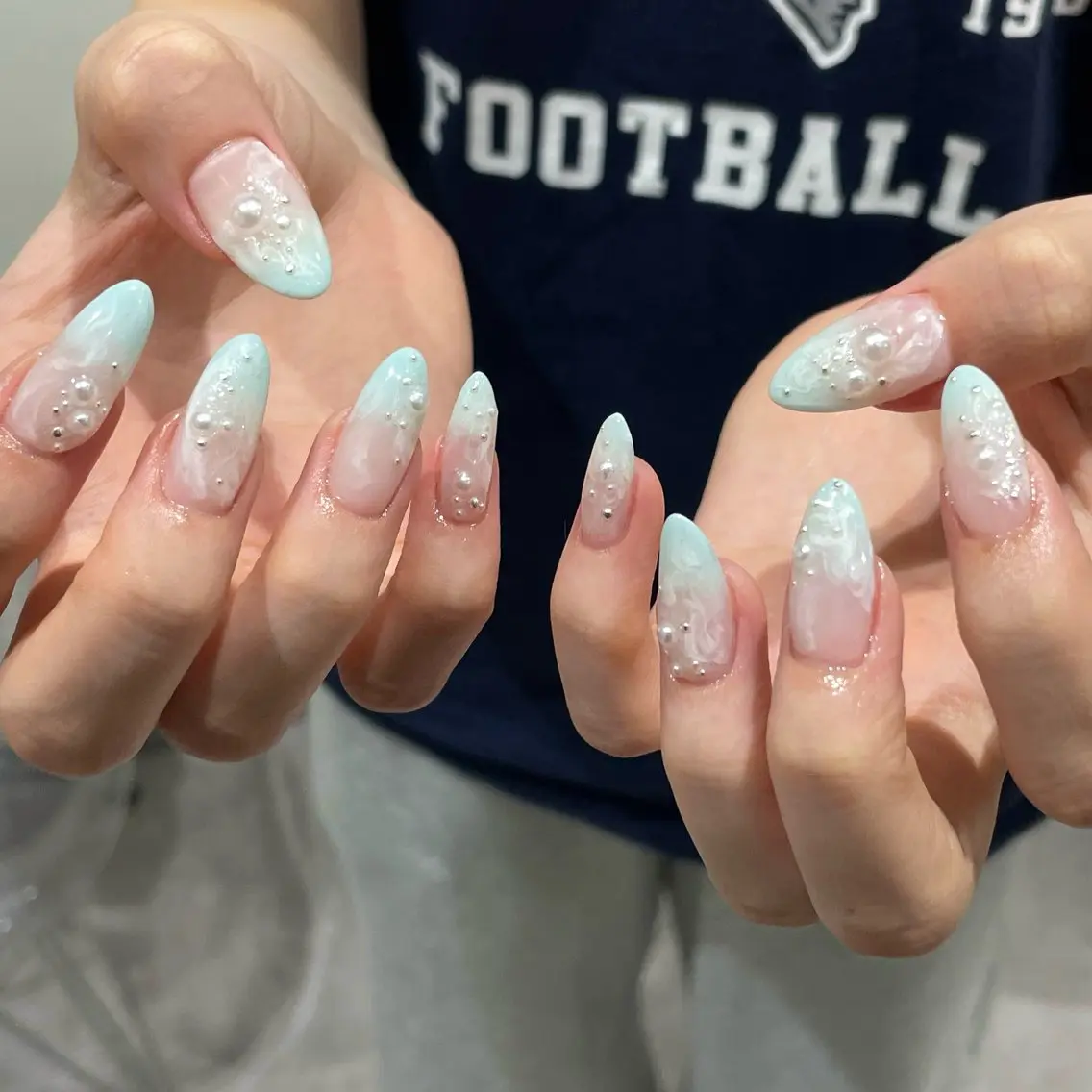 ネイル ハンドネイル IROHA NAIL Kurumi🪽🫧のネイルデザイン