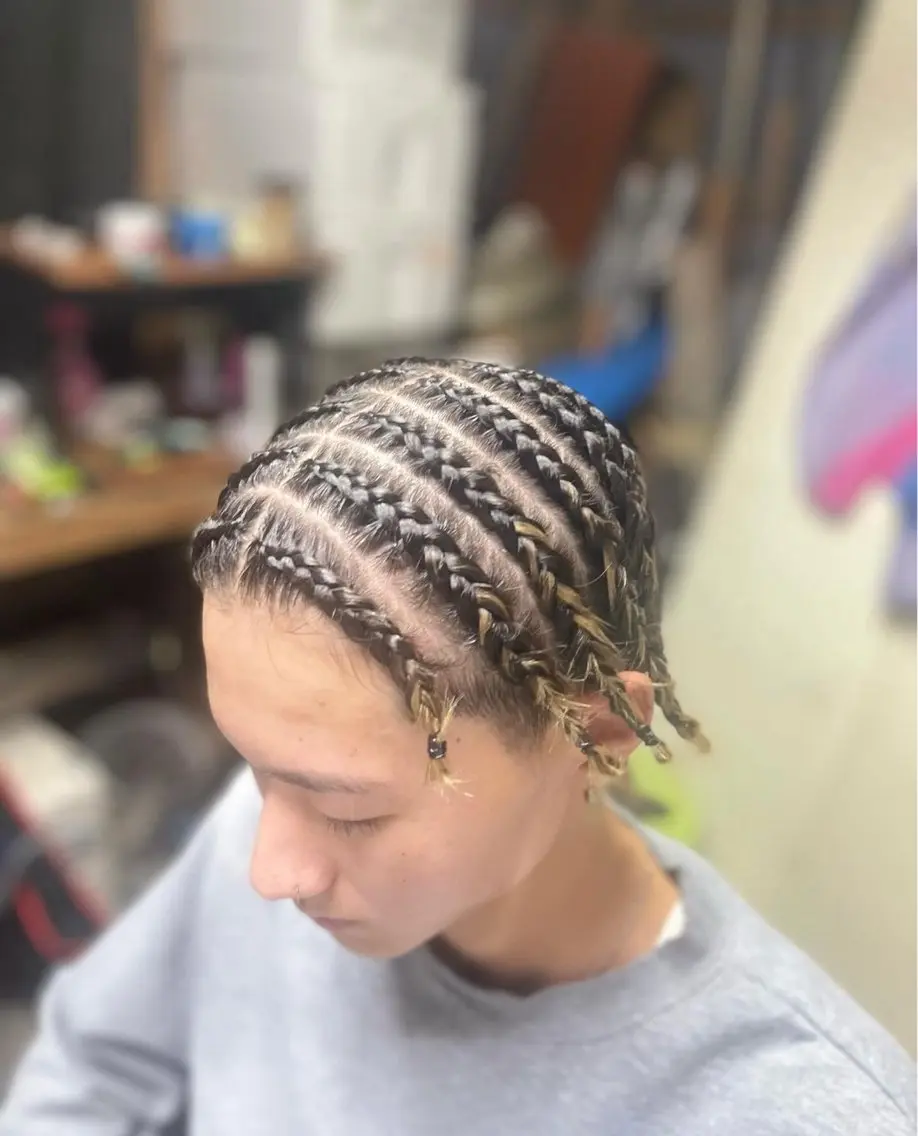 ヘアアレンジ バッドバーバー蒲田 オノハラユウタ💈のヘアスタイル