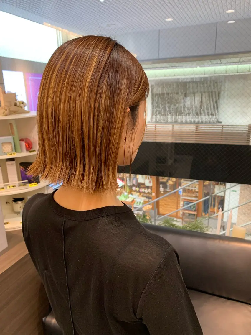ミディアム トリートメント ioliteHAIR AYAのヘアスタイル