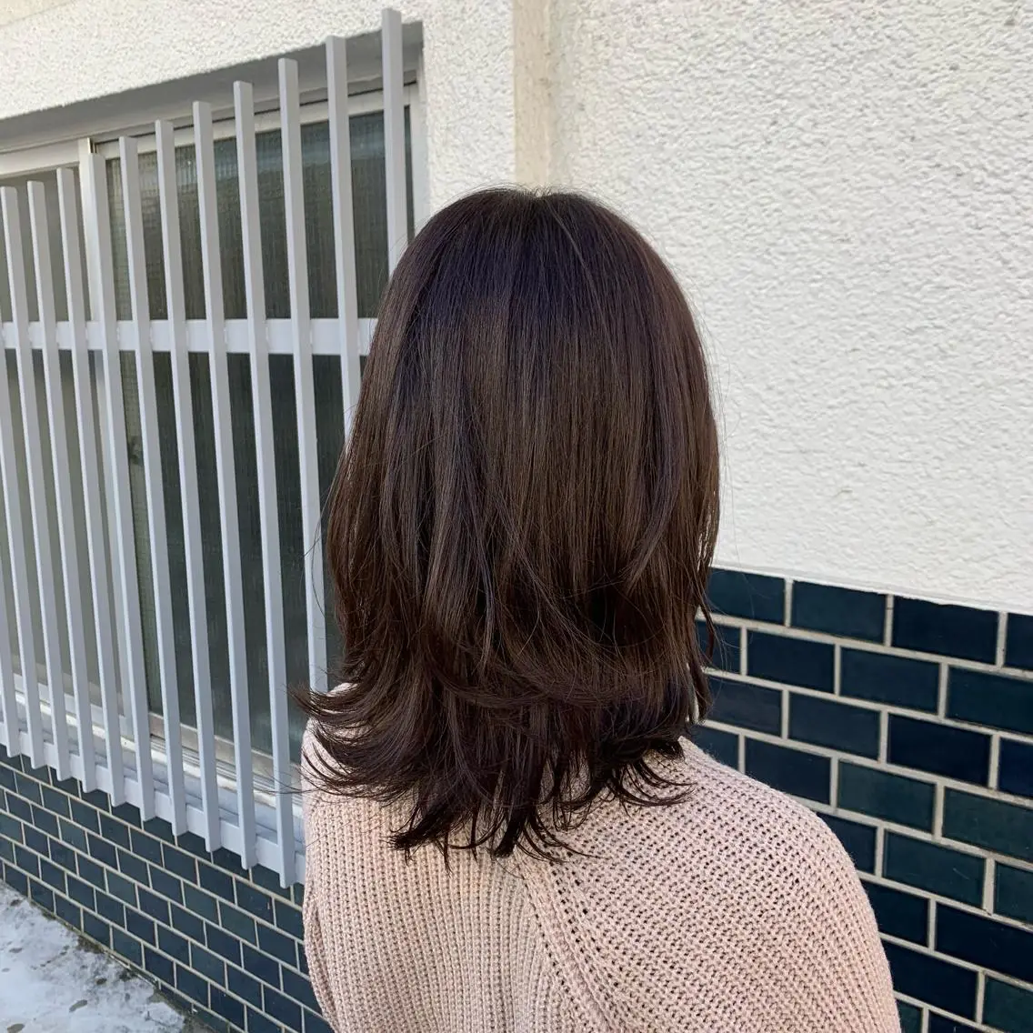 ミディアム 小島 颯太のヘアスタイル