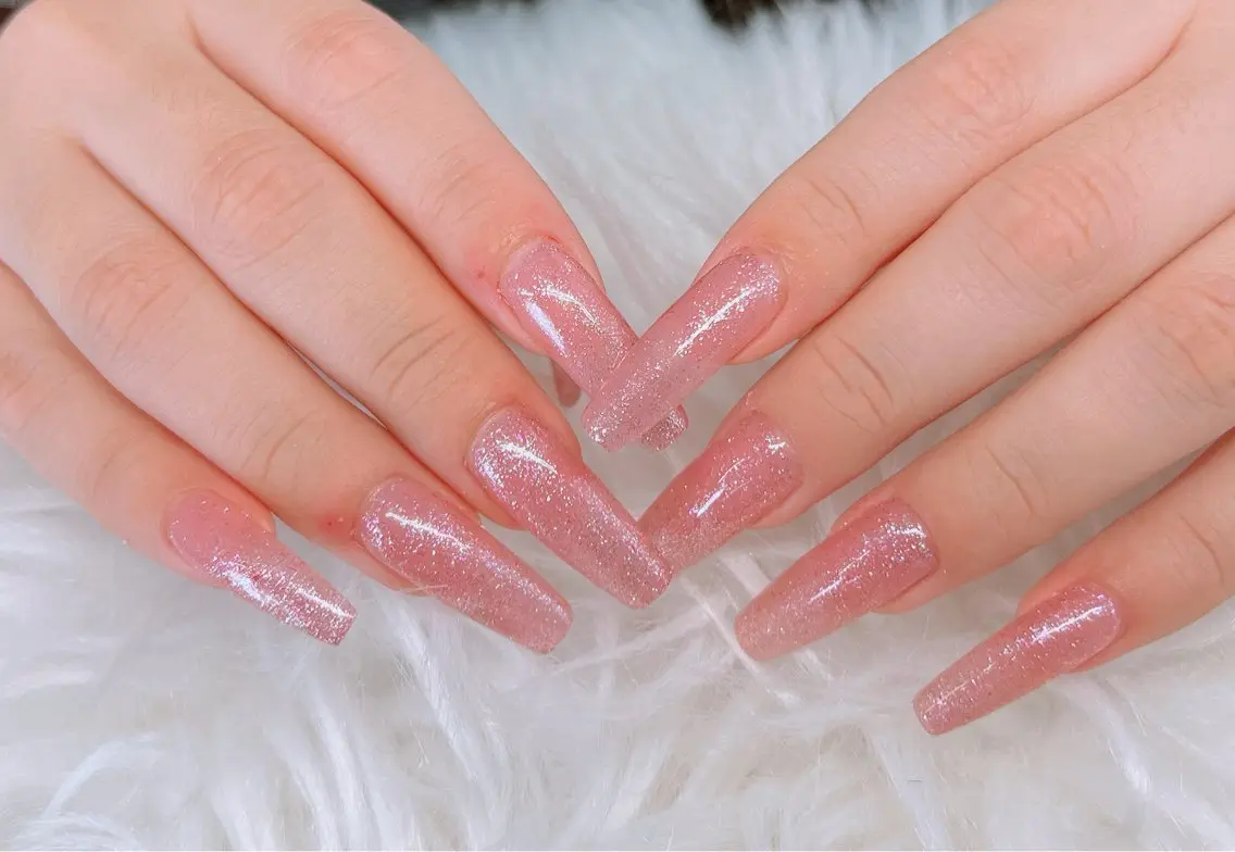 ミディアム 韓国風ヘア クリスマス ハンドネイル Lee _nailのネイルデザイン