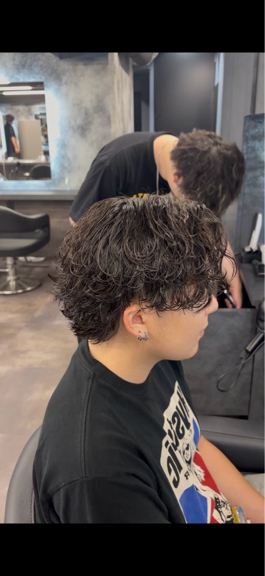 パーマ メンズ カット パーマ 【横浜メンズ 特化美容師】昇陽のヘアスタイル