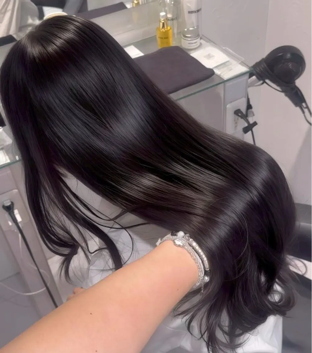 ロング 大野 楓のヘアスタイル