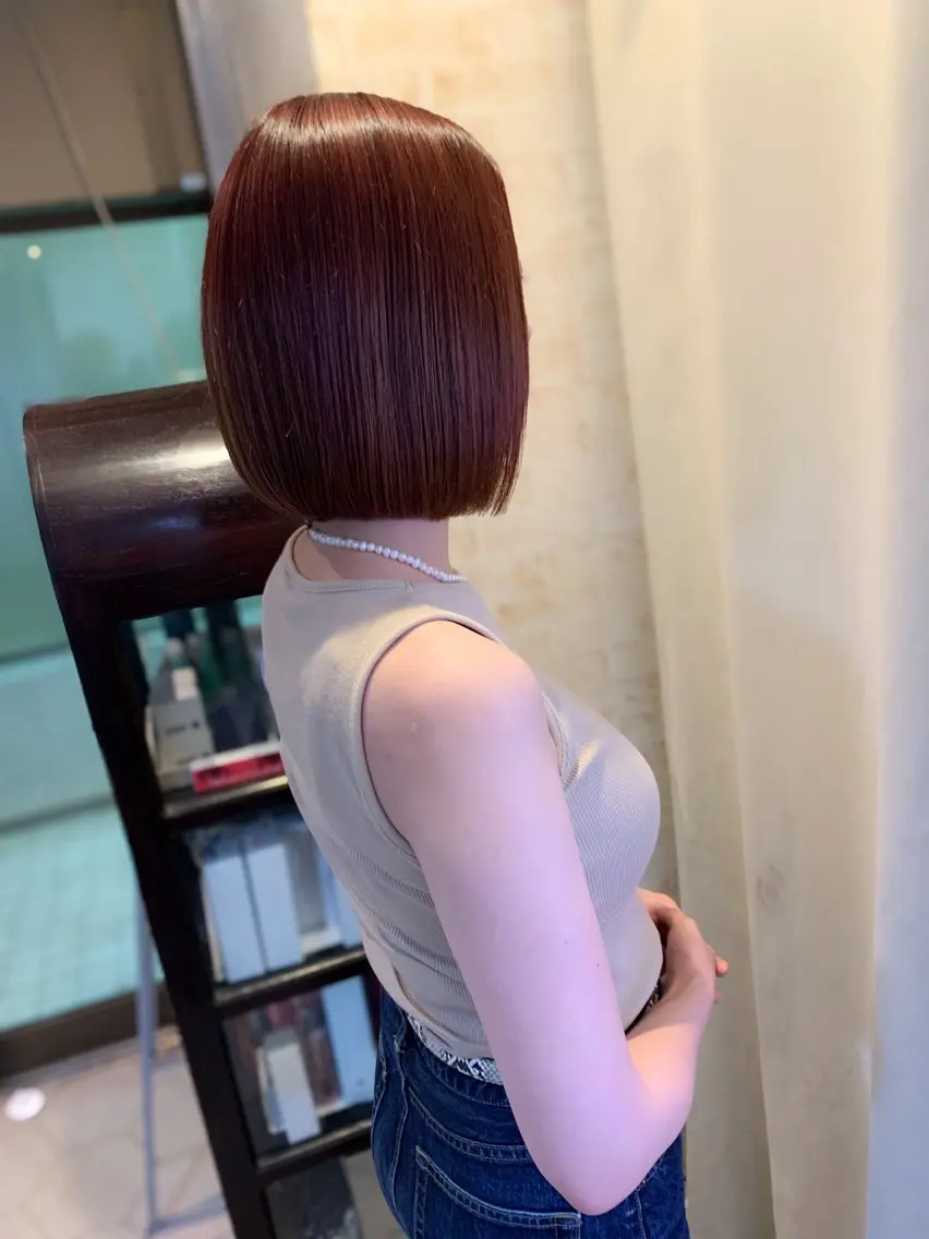 カラー ✨縮毛矯正✨髪質改善 ナカシマ ユミのヘアスタイル