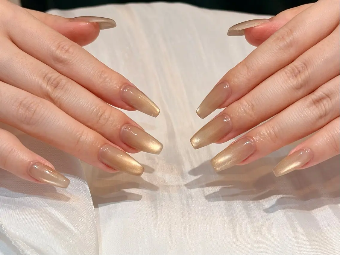 ネイル 長さ出し マグネットネイル CHERIR NAILSALONのネイルデザイン