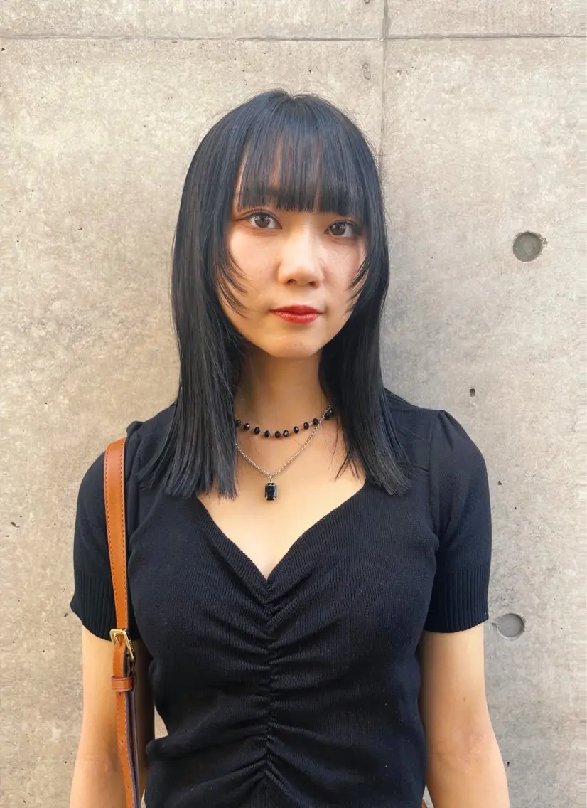 セミロング ボブ／パーマ指名 No. 1🍃れんとのヘアスタイル