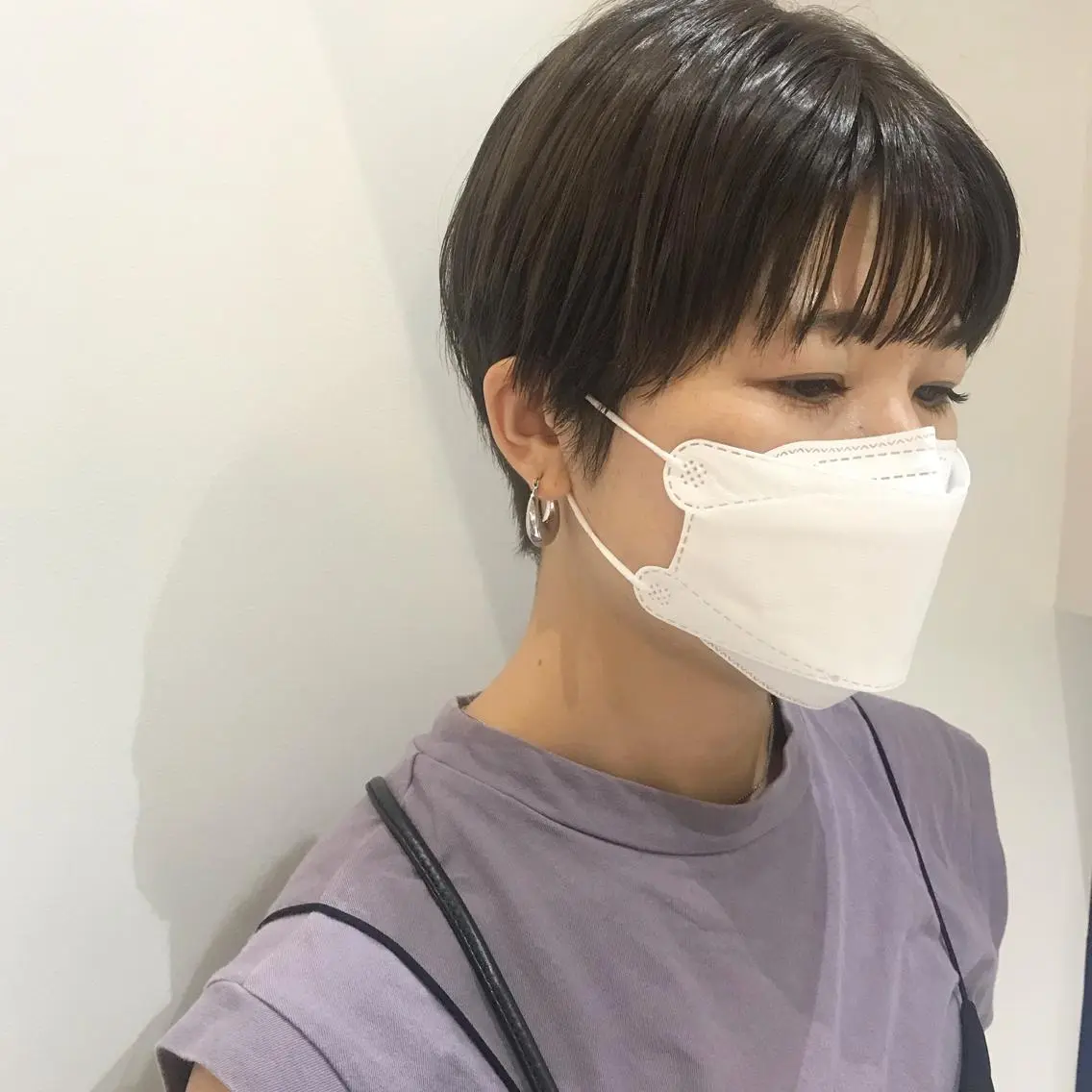 ショート カラー ハンサムショート ショートヘア ニュアンスヘア☆樋口 希世☆のヘアスタイル