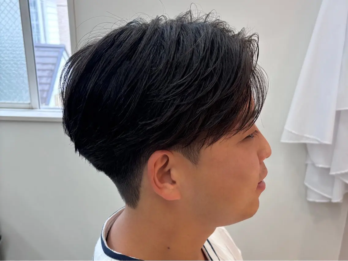 ショート メンズ 刈り上げ ショートヘア 🔥フェードカット/ パーマ特化🔥/森のヘアスタイル