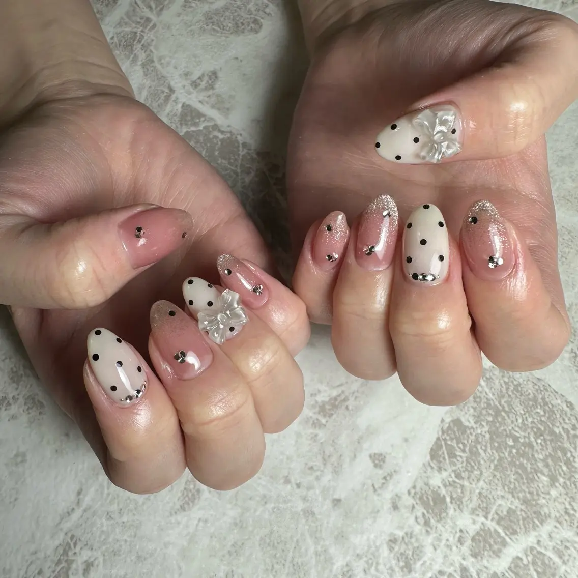 ネイル ハンドネイル 里見 麗のネイルデザイン