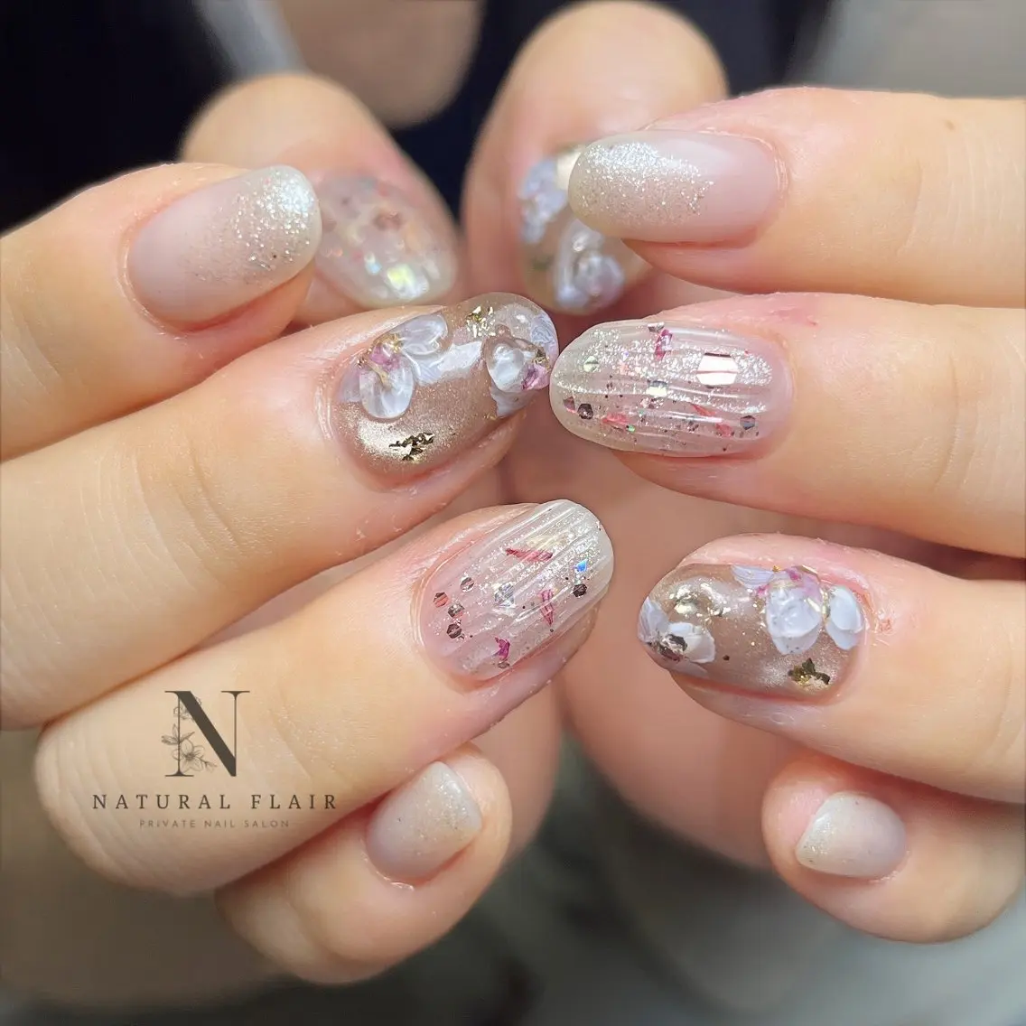 ネイル ハンドネイル natural flairのネイルデザイン