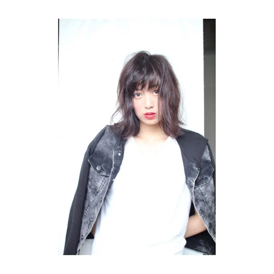 ミディアム 土井 浩輔のヘアスタイル