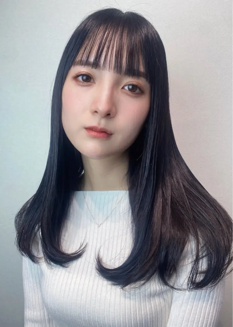ロング 髪質改善 中谷 明日香のヘアスタイル