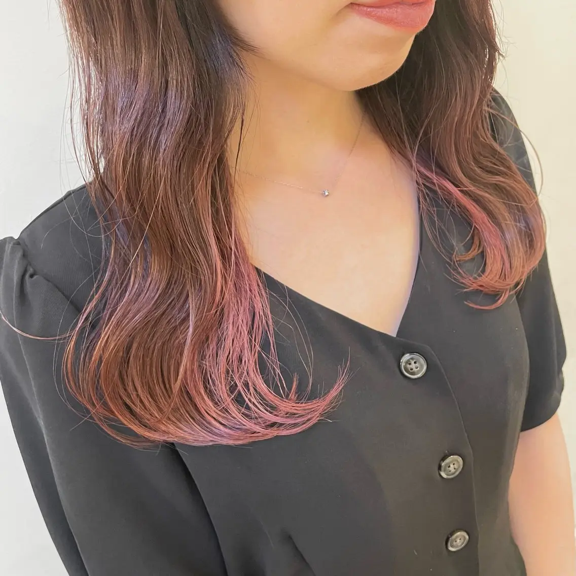 ミディアム カラー インナーカラー 【azure横浜】 🧸misaki🌸のヘアスタイル