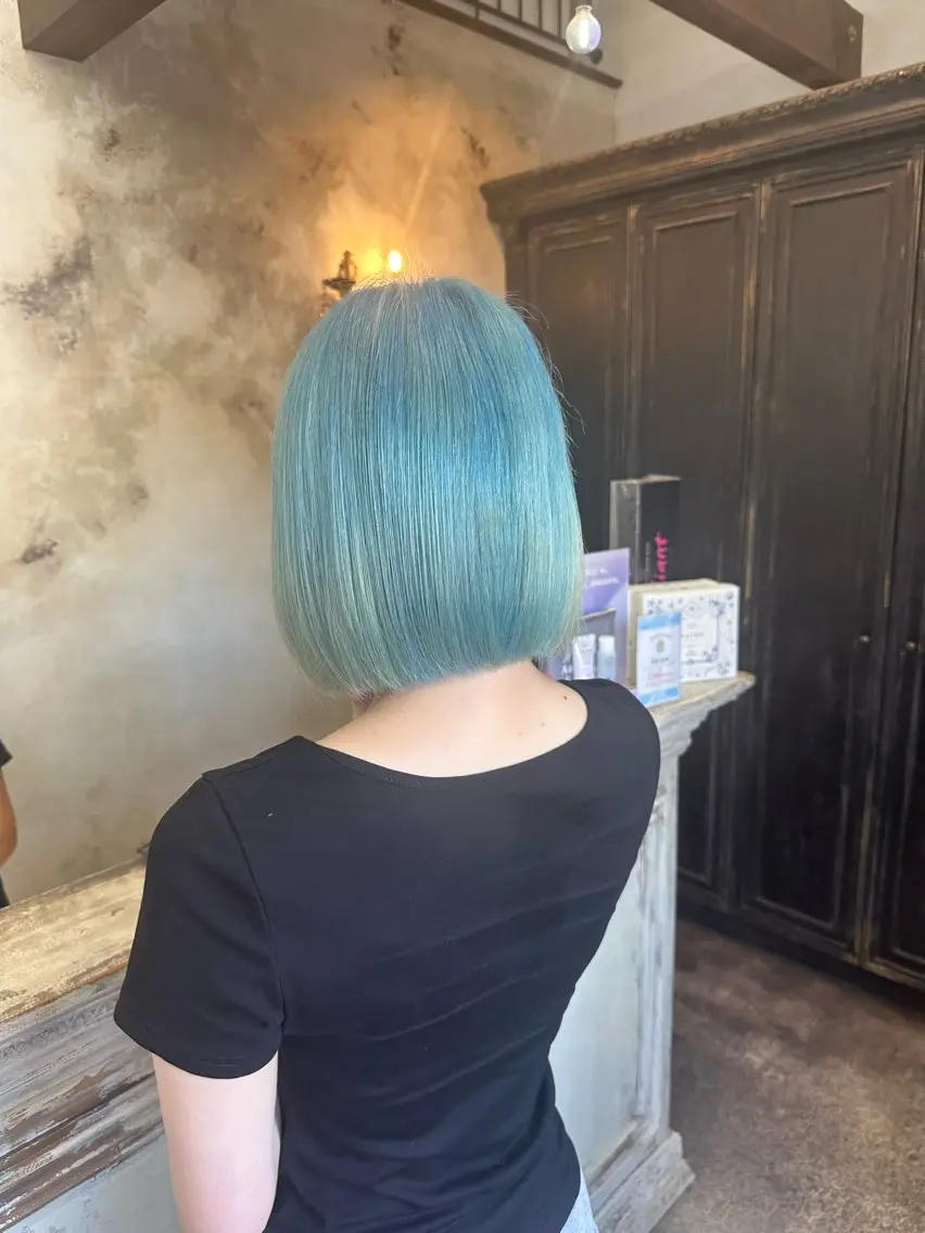 ミディアム カラー marie-anne 浜松元目店のヘアスタイル