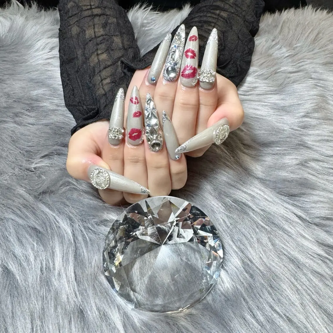 ネイル ロングネイル ネイルチップ ハンドネイル Doris Nail Salonのネイルデザイン