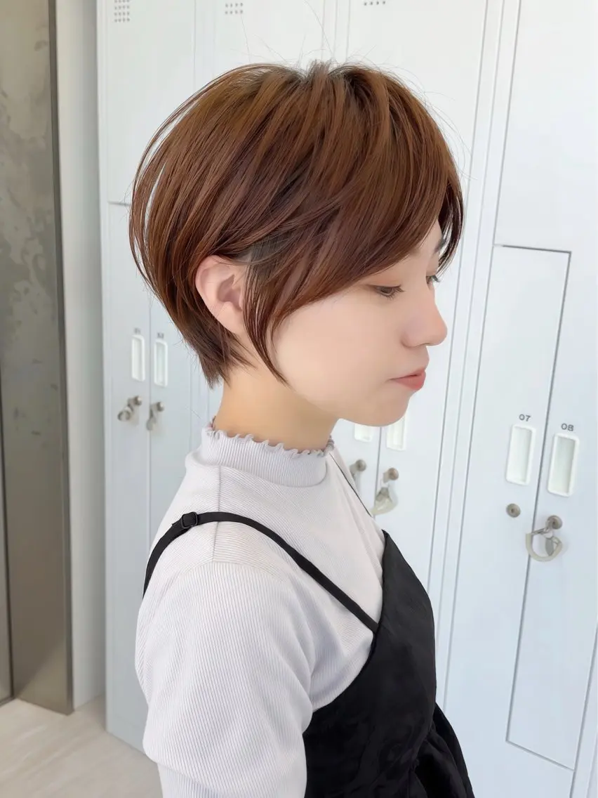 ショート その他 あゆ/縮毛 矯正/透明感カラーのその他イメージ