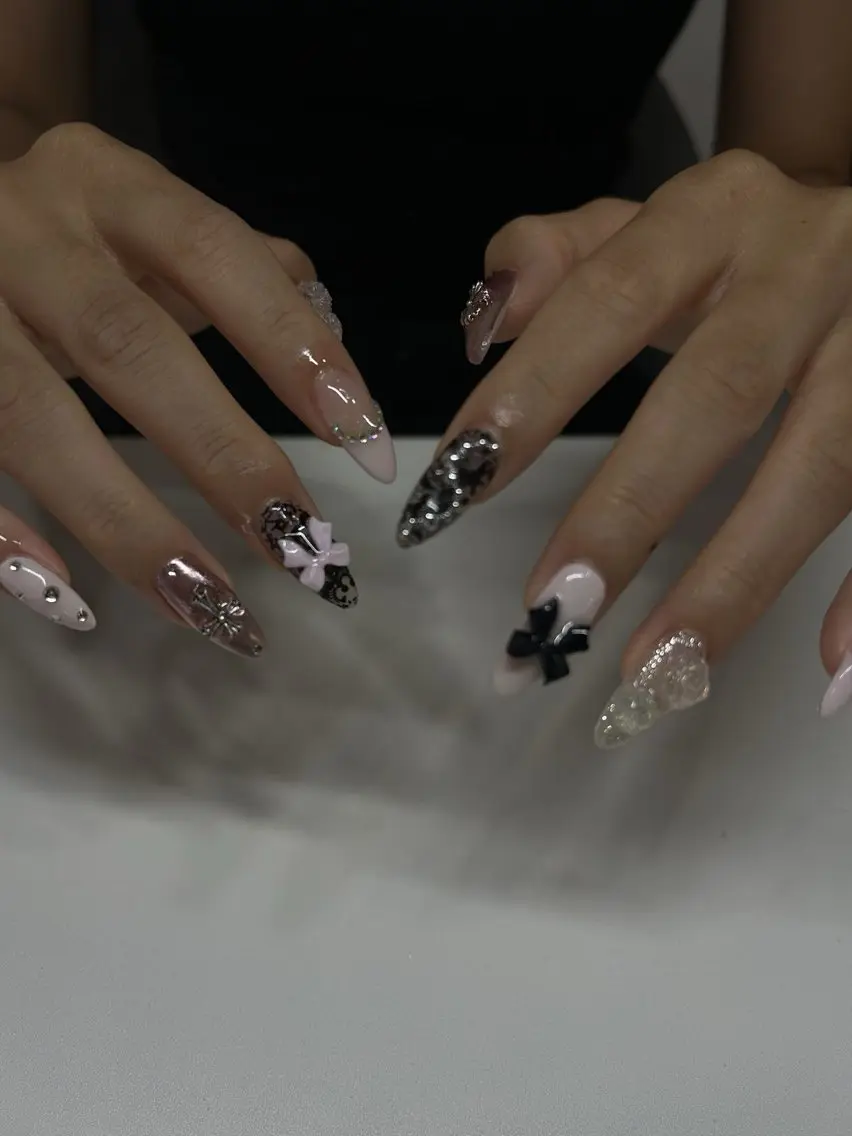 ネイル 韓国ネイル ニュアンスネイル シンプルネイル 春ネイル バレンタイン Nihonthy Nail 新宿のネイルデザイン