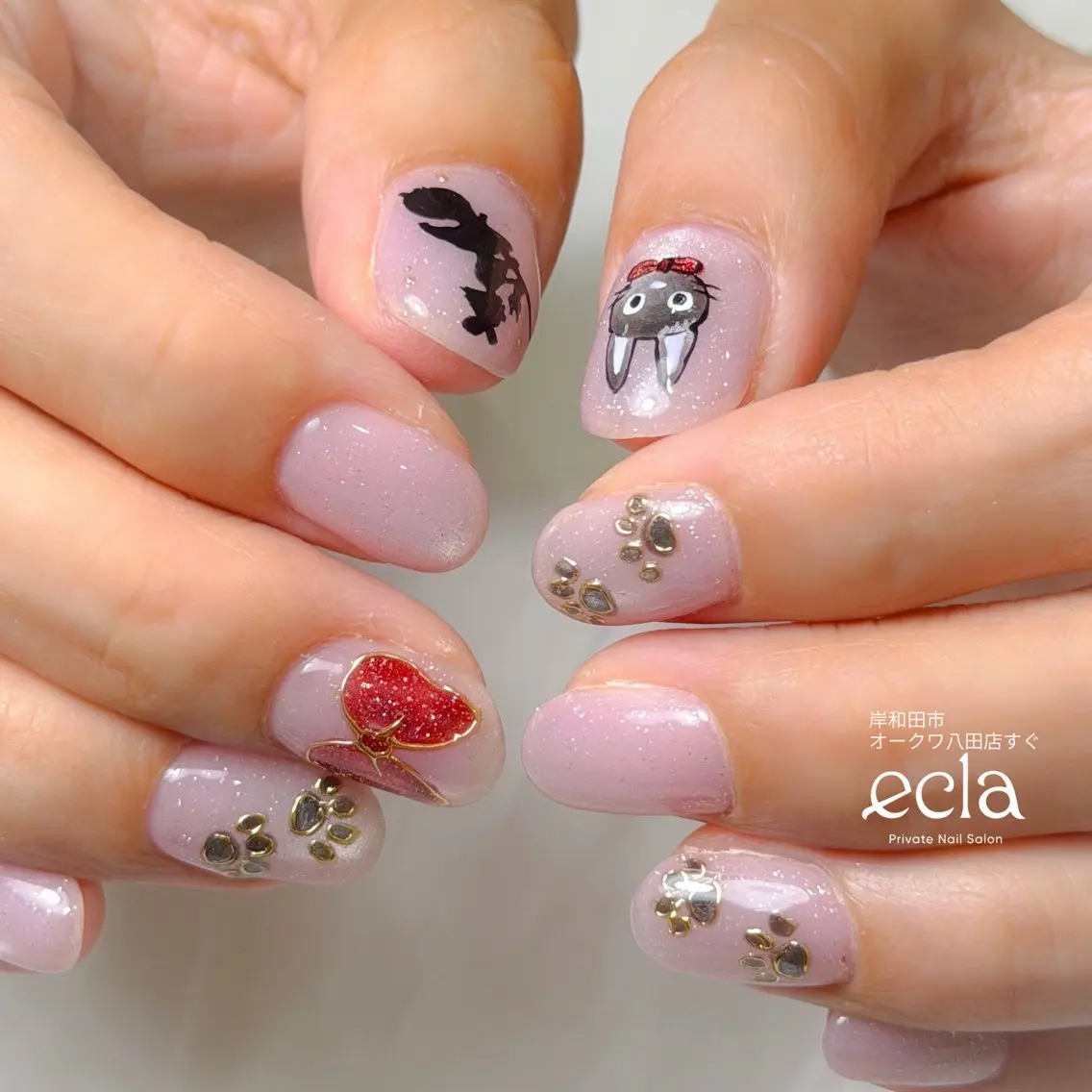 ネイル アートネイル 持ち込み Nail Salon ecla 〜エクラ〜のネイルデザイン