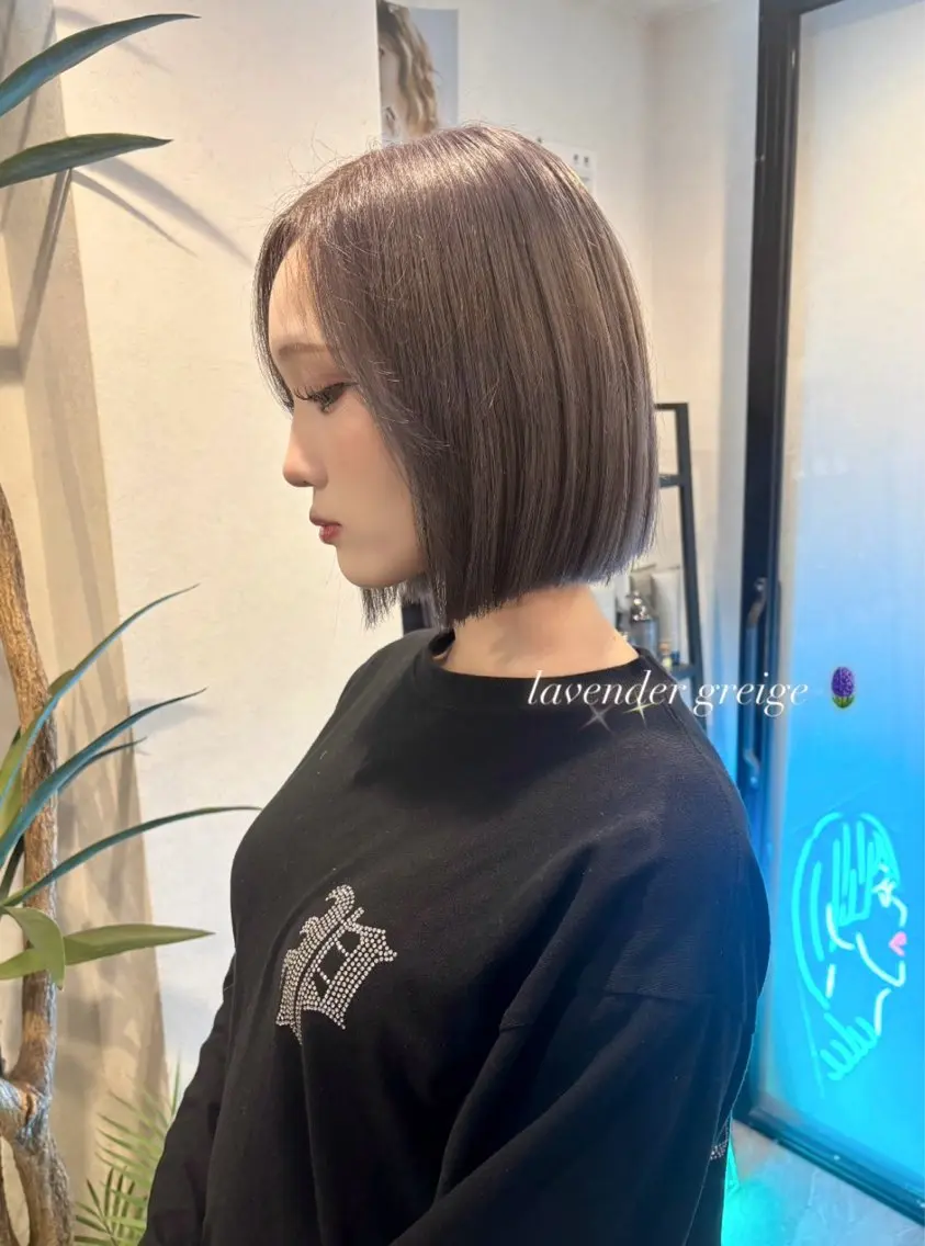 ショート カット ヘアカラー KURUMI /艶カラー/レイヤーのヘアスタイル
