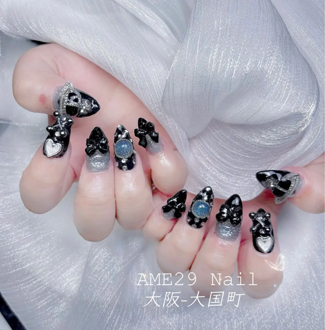 ネイル 長さ出し フラッシュネイル マグネットネイル ワンカラーネイル ネイルチップ AME29 Nail ネイルサロンのネイルデザイン