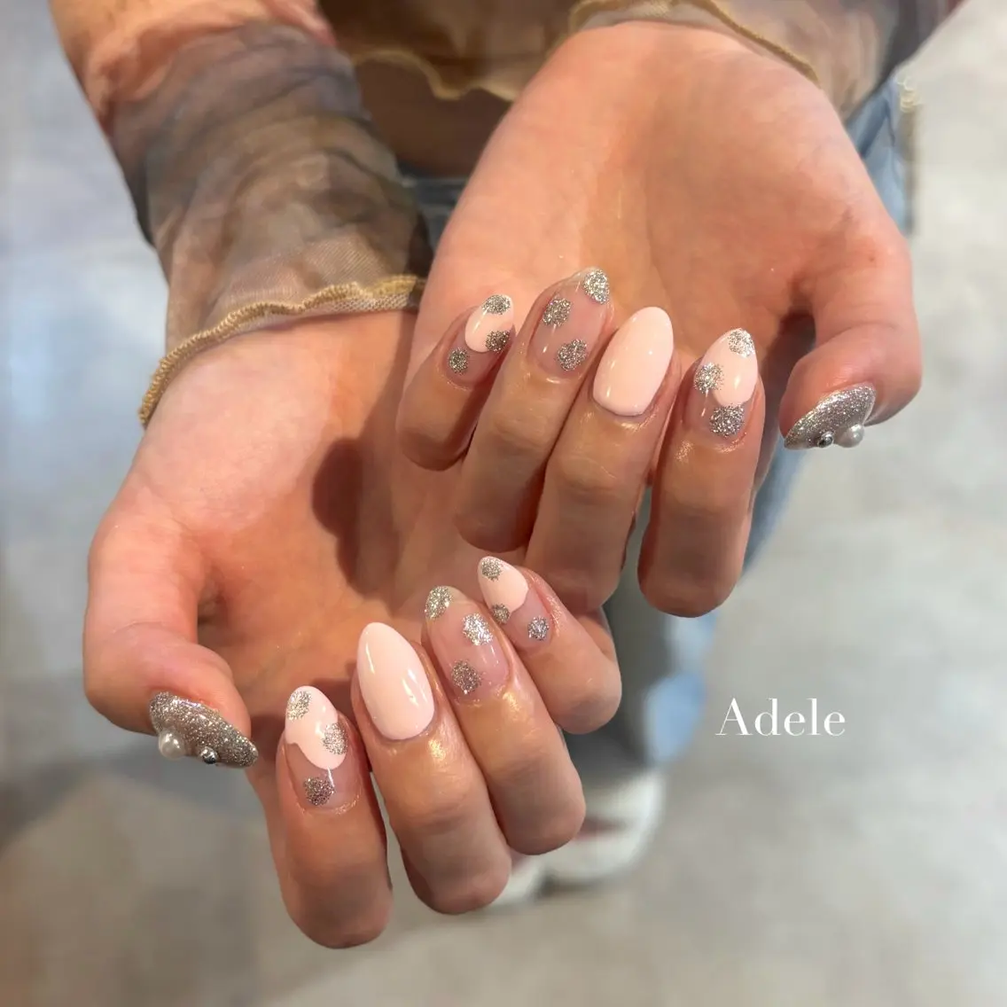 ネイル ハンドネイル Adele saraのネイルデザイン
