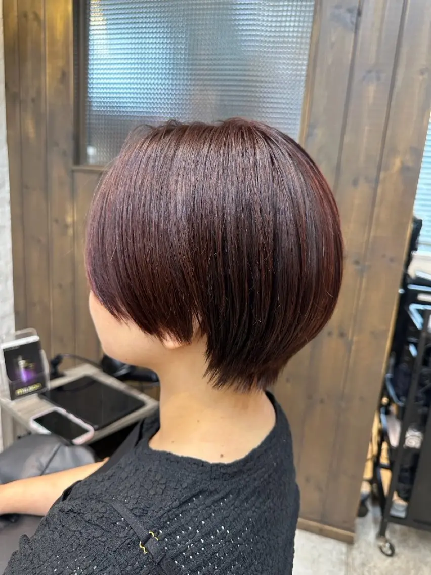 ショート 川本 芹奈のヘアスタイル