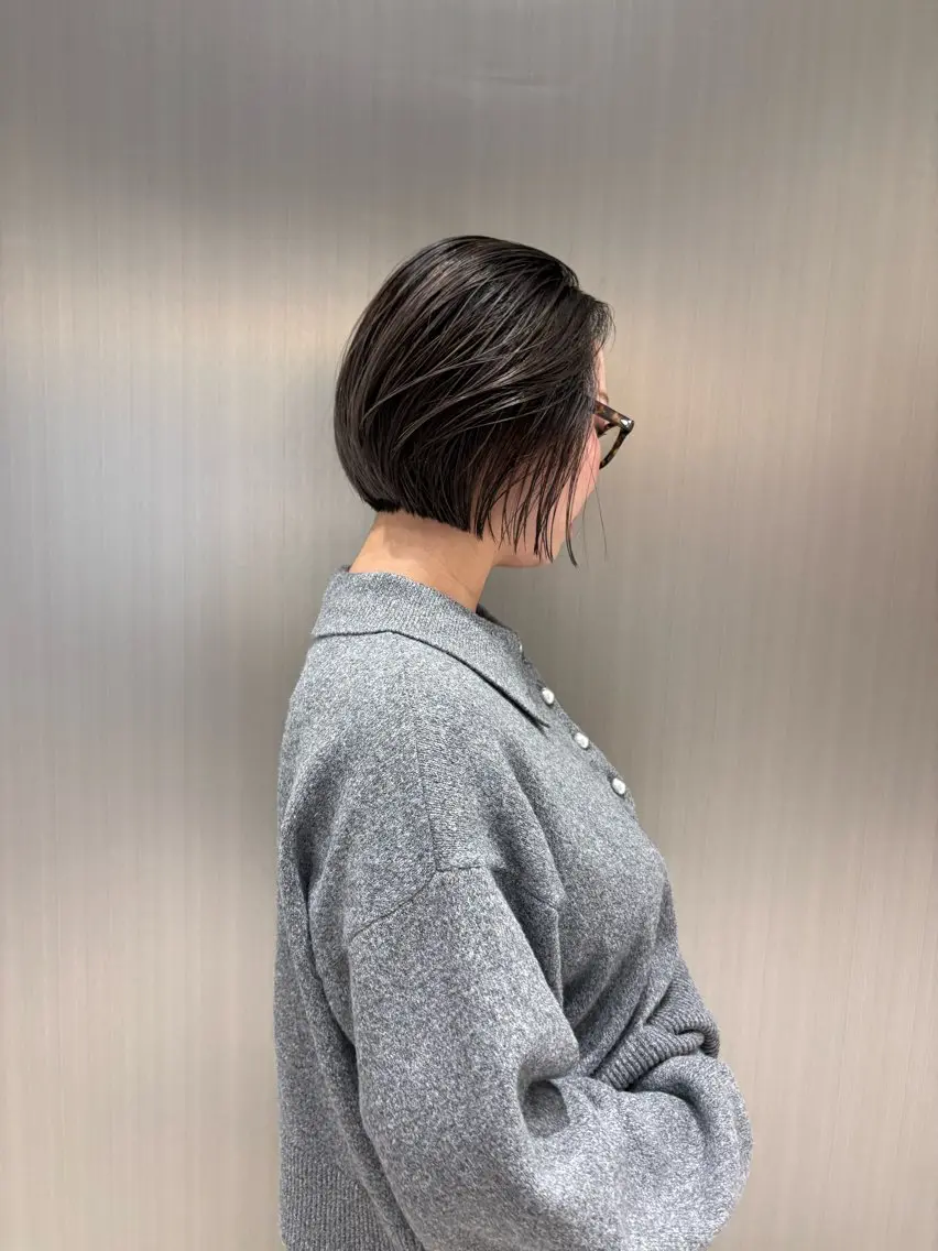 ショート カラー カット トリートメント 吉武 茂暉のヘアスタイル