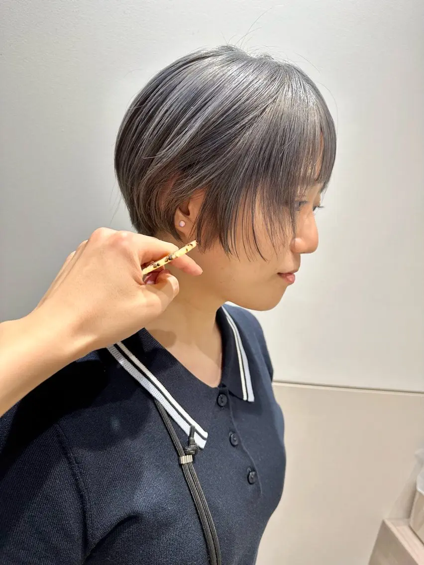 ショート カラー TSUGUMI🕊️ ショートカット、ボブのヘアスタイル