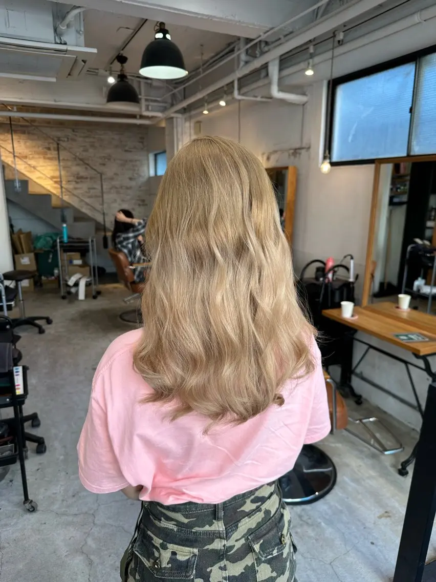 ミディアム ヘアカラー 秋葉原　柏木絢汰 ✨当日予約okのヘアスタイル