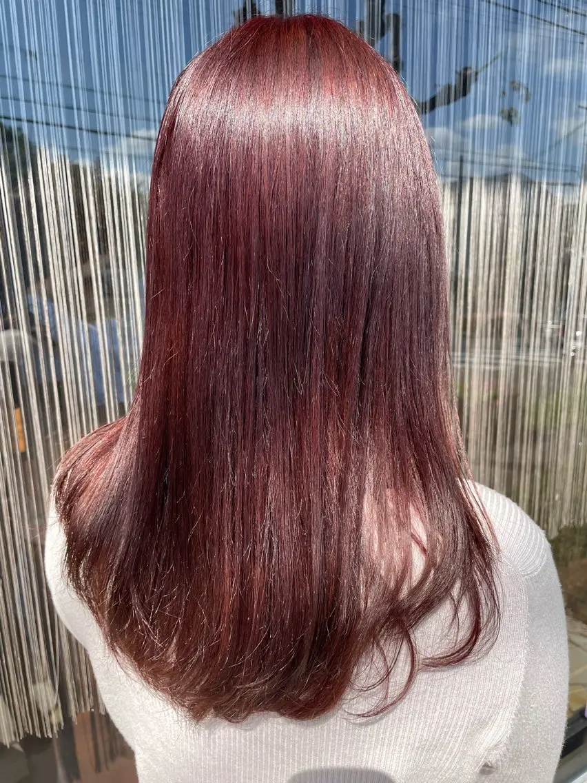 カラー 柴田 穂乃香のヘアスタイル
