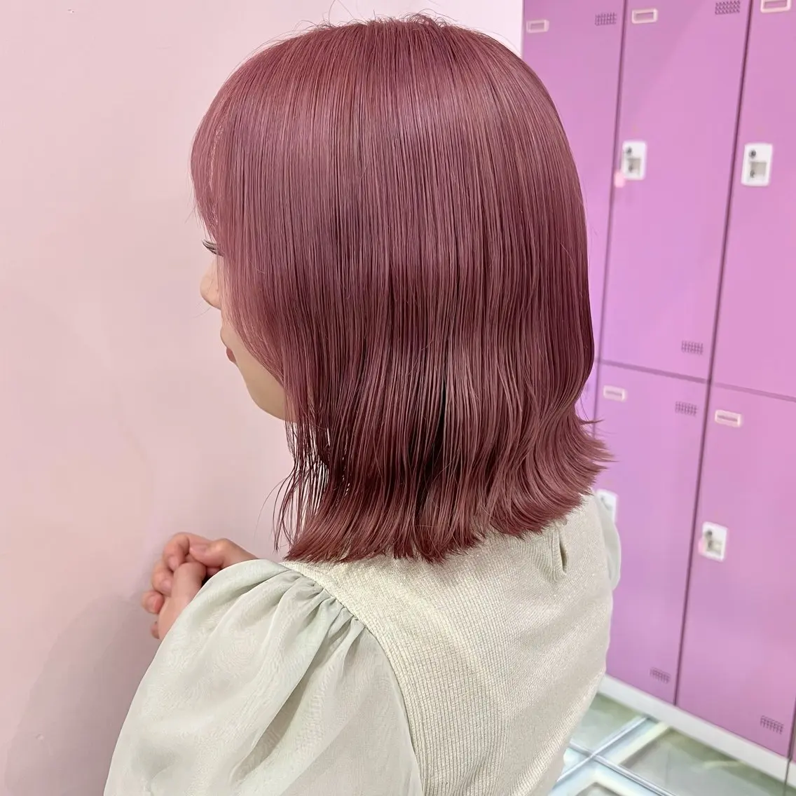 𓏸𓈒🎀ご新規様🎀𓈒𓏸ダブルカラー+2stepトリートメント【ブリーチ1回込】の写真