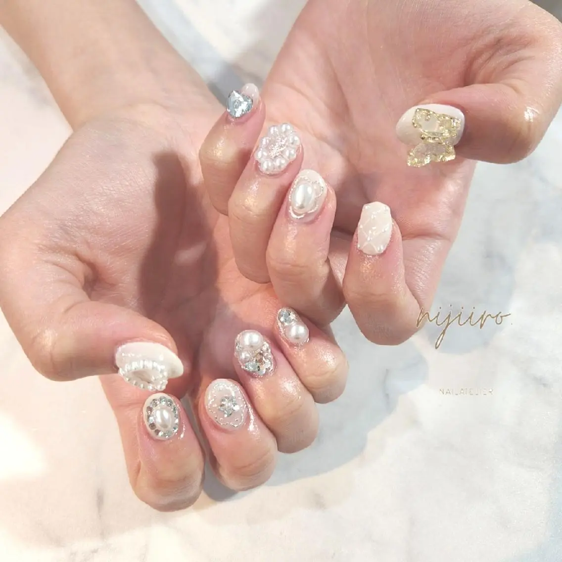 ネイル ハンドネイル nijiiro🌈 サトウのネイルデザイン