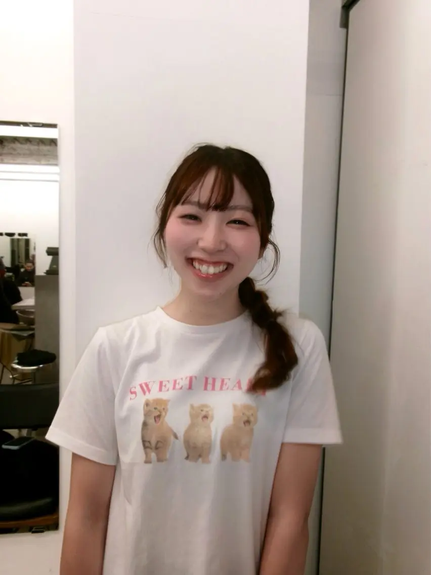 ロング FUJI/ Elmeのヘアスタイル