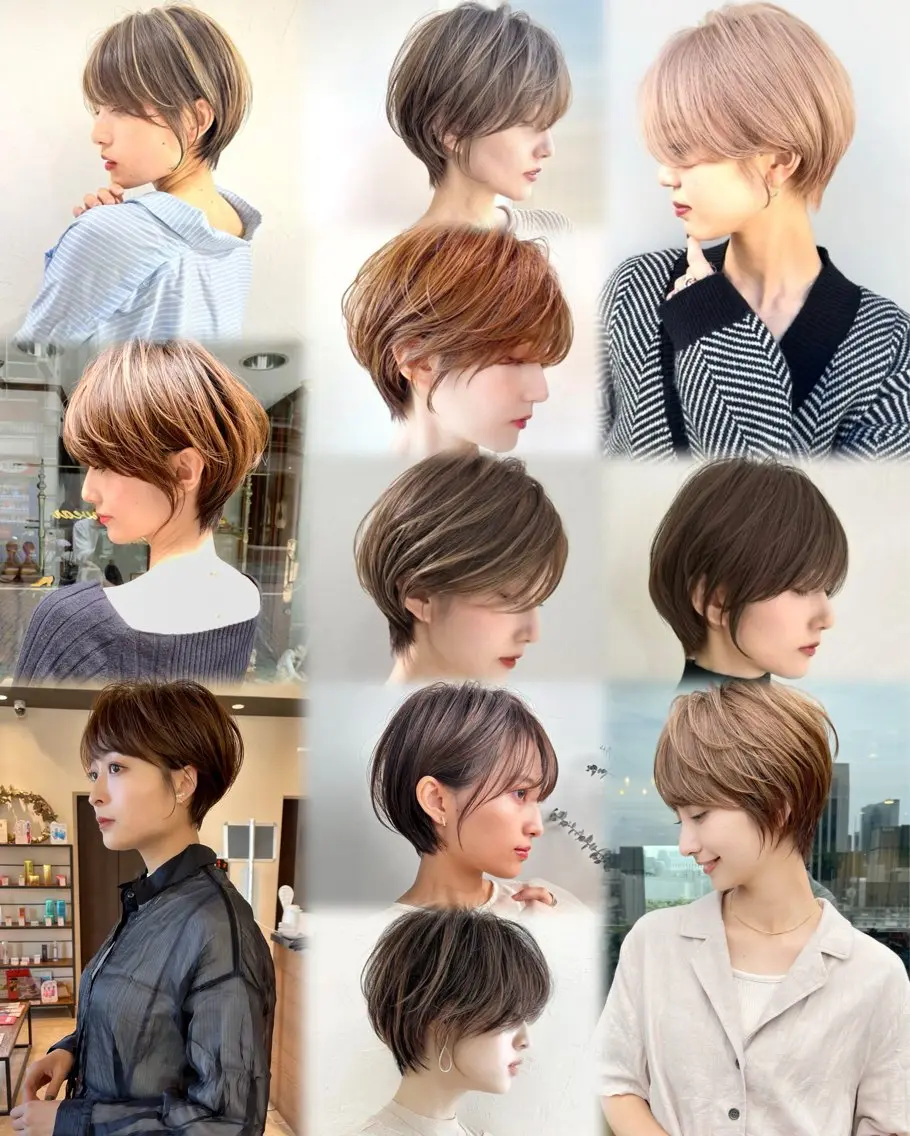 ショート カラー カット ヘアカラー トリートメント 【7月限定価格🌟】 ショート特化/荒砂のヘアスタイル